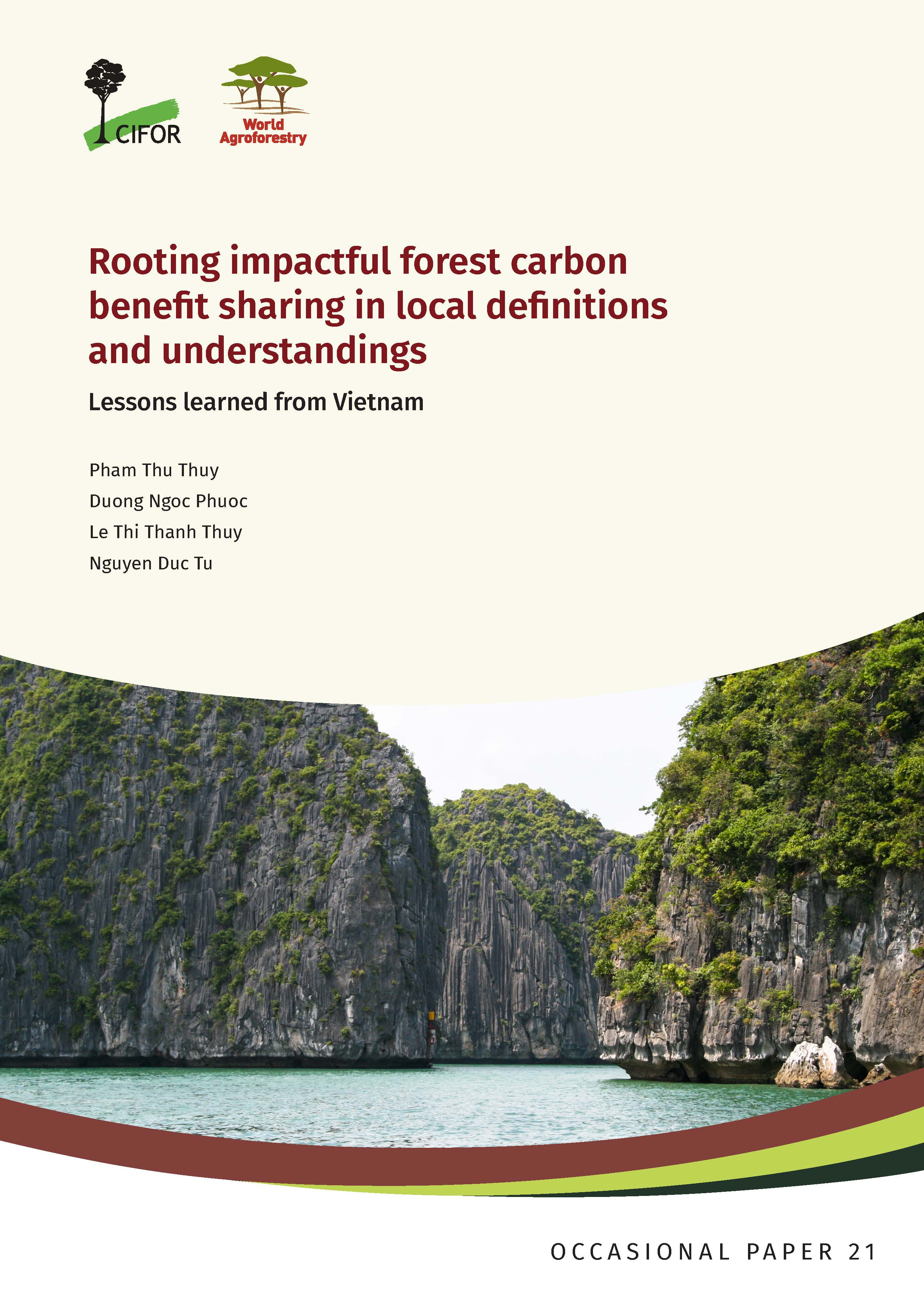 thumbnail of Rooting impactful forest carbon benefit sharing in local definitions and understandings: Lessons learned from Vietnam