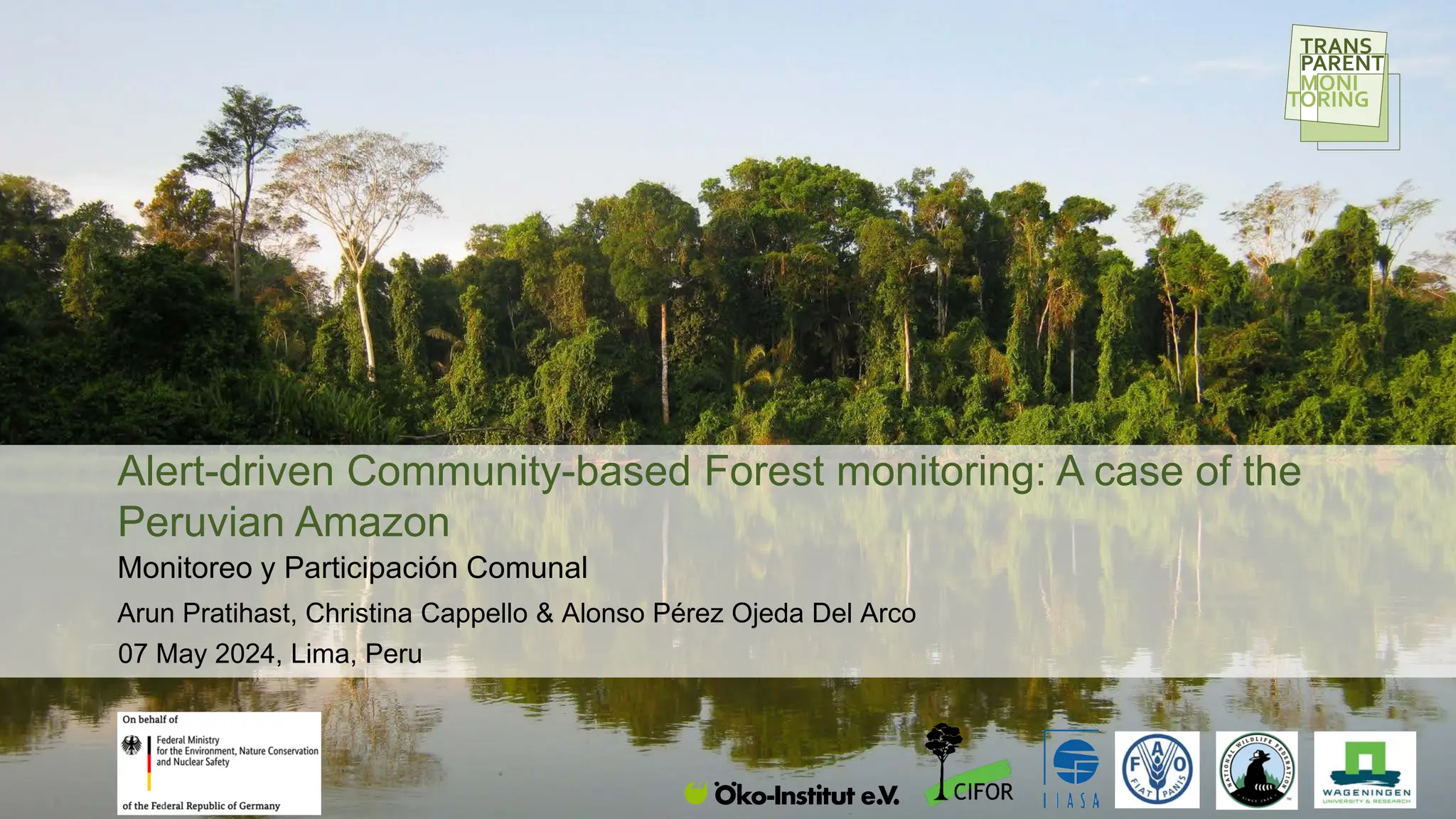 thumbnail of  Alert-driven Community-based Forest monitoring: A case of the Peruvian Amazon