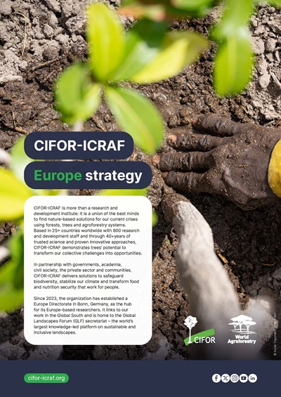 CIFOR-ICRAF Europe strategy