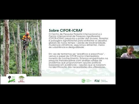 thumbnail of  Lançamento oficial: Plataforma online de desmatamento e emissões de carbono no Brasil