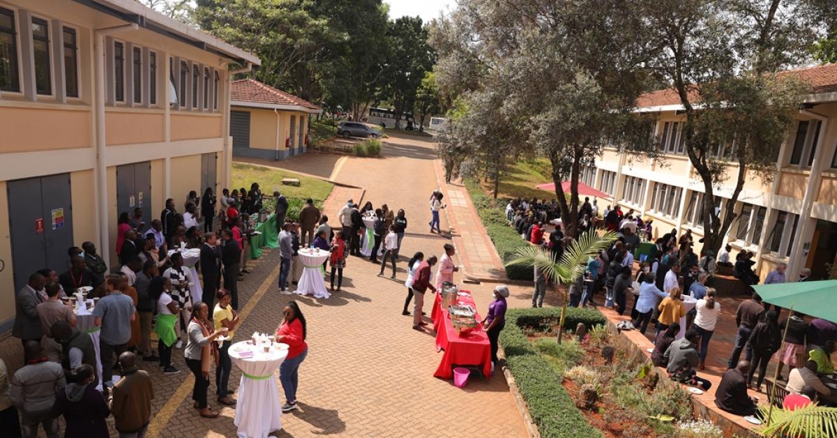 thumbnail of  ICRAF Director General Tony Simons inaugurates Germplasm Health Unit and storage facility