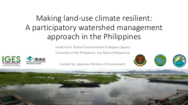 thumbnail of  Making land-use climate resilient: A participatory watershed management approach in the Philippines