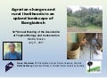 thumbnail of  Agrarian changes and rural livelihoods in an upland landscape of Bangladesh