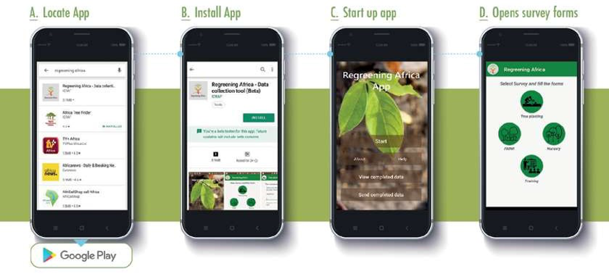 thumbnail of  A mobile application helps African farmers manage and restore their land